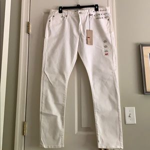 White/Cream Levi’s Jeans